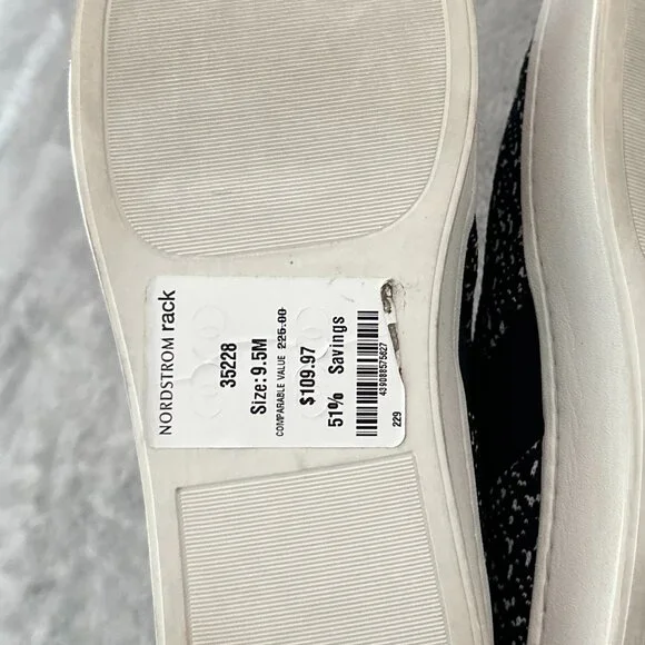 Vince Warren Platform Slip On Fabric Sneakers Shoes Women's size 9.5 - Picture 6 of 6